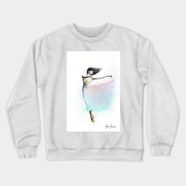 Sunshine Sparkle Dance Crewneck Sweatshirt by AshvinHarrison